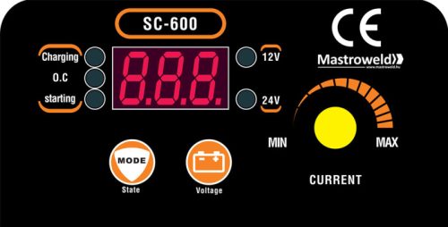 MASTROWELD SC-600 INVERTERES TÖLTŐ-INDÍTÓ