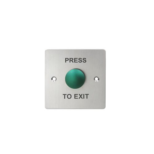 CON-EXIT2 “;Exit”; feliratú nyomógomb, süllyesztett