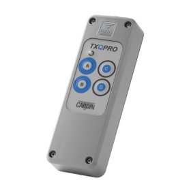   CARDIN TXQ PRO 449/4 négy csatornás ipari, FM modulált távirányító 449-es vevőkhöz, 433MHz