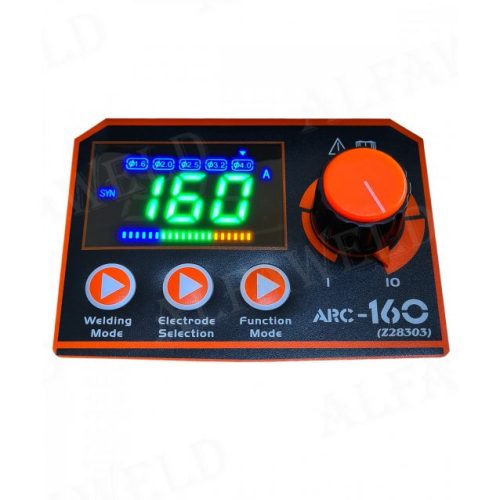 JASIC ARC 160 SYN LED (Z28303) INVERTERES HEGESZTŐGÉP