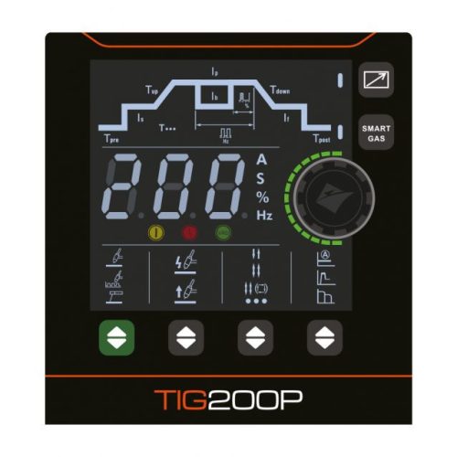 Jasic EVO20 TIG 200P (W2S52) DC AWI inverteres hegesztőgép